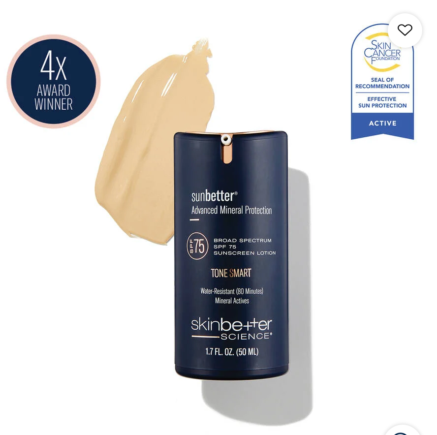 sunbetter® TONE SMART SPF 75 Sunscreen Lotion
