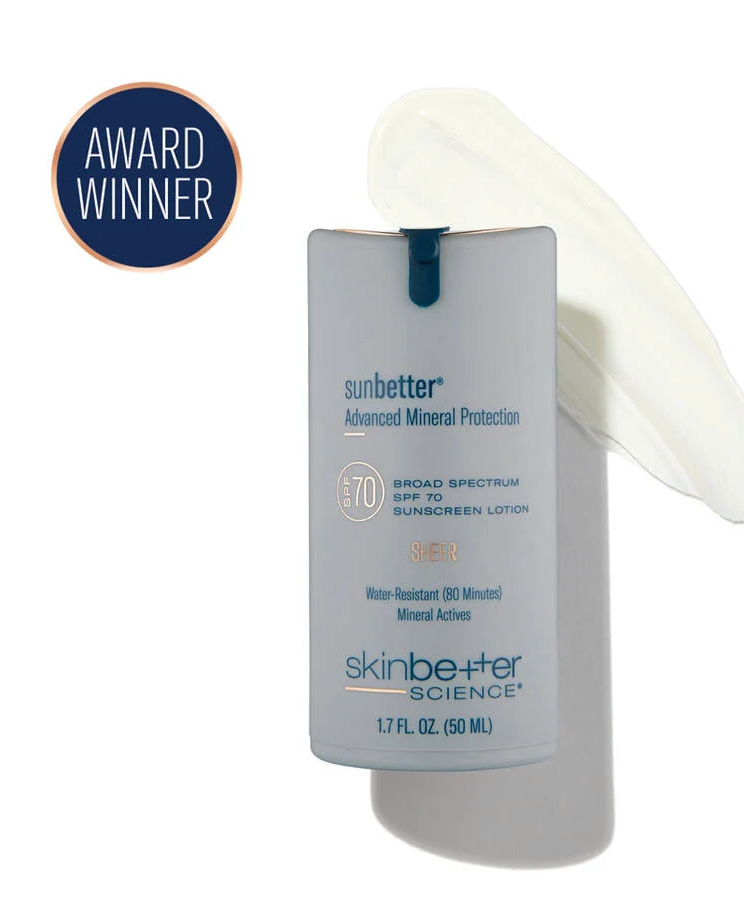 sunbetter® SHEER SPF 70 Sunscreen Lotion