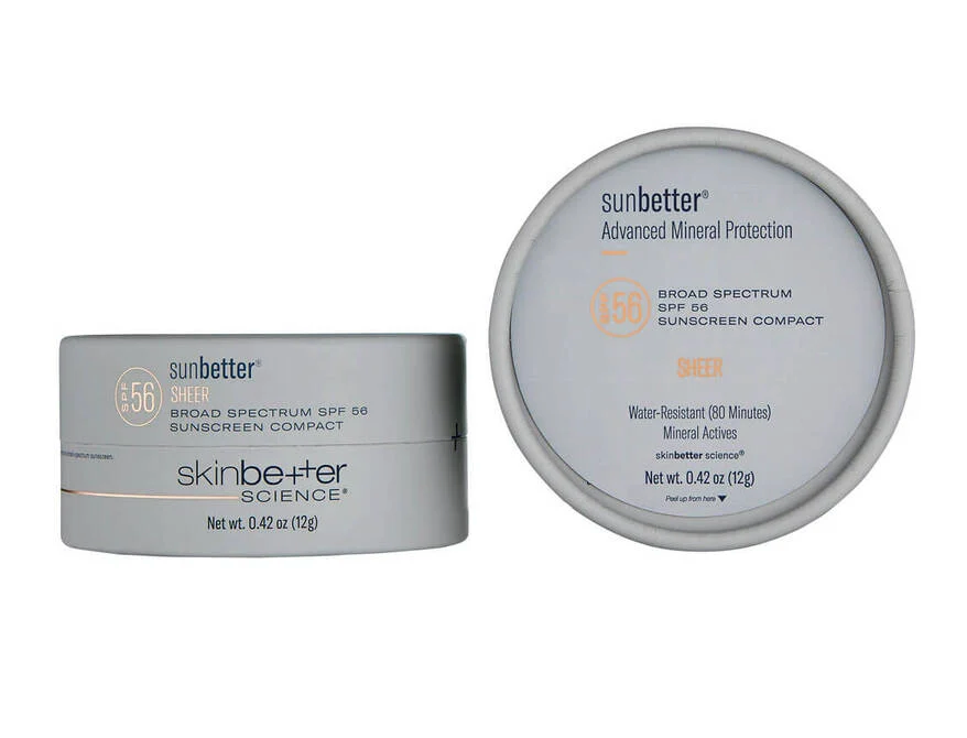 sunbetter® SHEER SPF 56 Mineral Sunscreen Compact