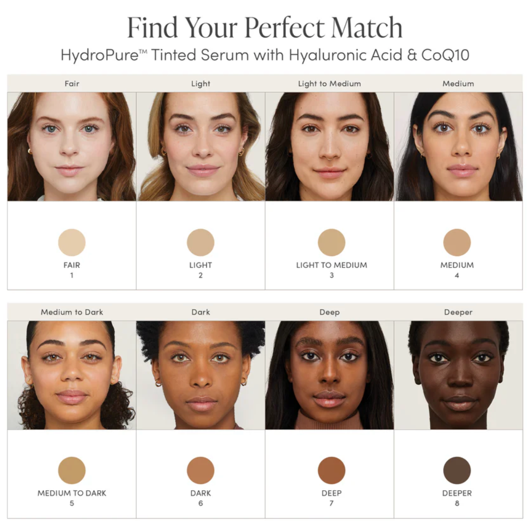 HydroPure™ Tinted Serum with Hyaluronic Acid & CoQ10